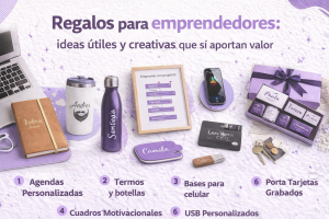 Regalos para emprendedores: ideas útiles y creativas que sí aportan valor