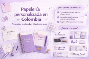 Papelería personalizada en Colombia: por qué es tendencia y dónde comprar